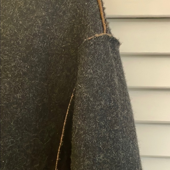 Jones New York Black and Tan Pea Coat - Picture 6 of 12